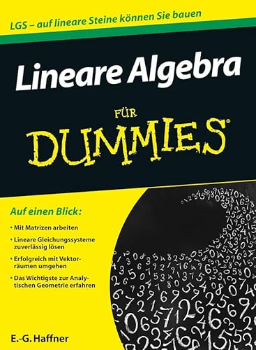 Lineare Algebra für Dummies: LGS - auf lineare Steine können Sie bauen Lineare Algebra für Dummies: LGS - auf lineare Steine können Sie bauen