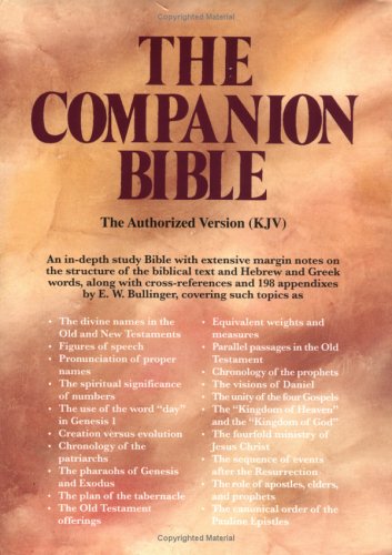Companion Bible-KJV von KREGEL PUBN