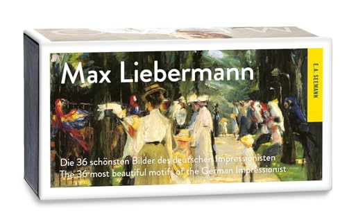 Max Liebermann. Memo/Matching Game: Die 36 schönsten Bilder des Deutschen Impressionisten/The 36 Most Beautiful Works by The German Impressionist