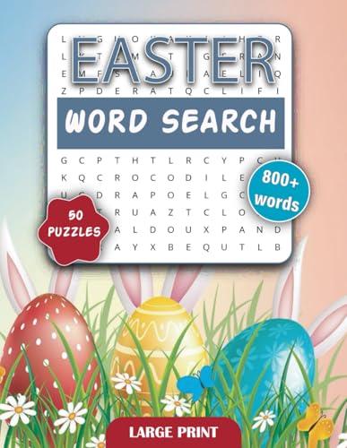 Easter Word Search: Easter Word Search Books for Adults Large Print Easter Word Search: Easter Word Search Books for Adults Large Print von Independently published