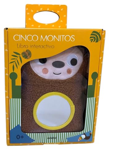 CINCO MONITOS (LIBRO INTERACTIVO PARA BEBÉS) (LIBROS PARA BEBÉS) von edebé