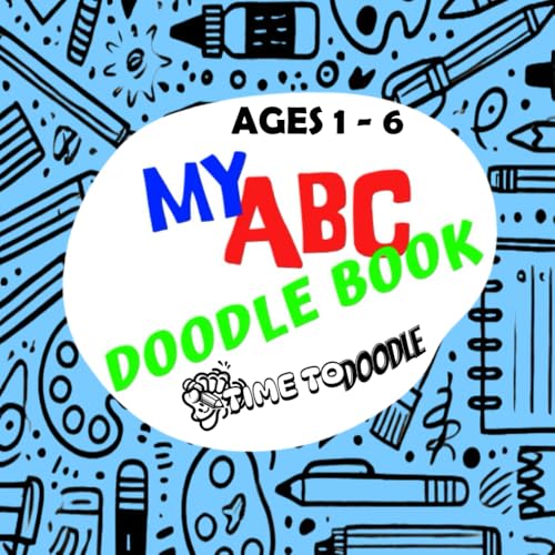 My ABC Doodle Book – Fun Tracing and Coloring for Toddlers: Each page features two uppercase and two lowercase letters – for easy comparison and playful coloring. My ABC Doodle Book – Fun Tracing and Coloring for Toddlers: Each page features two uppercase and two lowercase letters – for easy comparison and playful coloring. von Independently published