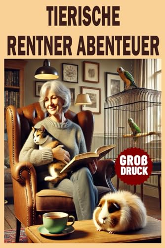 Tierische Rentnerabenteuer: 30 humorvolle Kurzgeschichten über ungewöhnliche Haustiere und ihre witzigen Erlebnisse (Momente des Lebens: Zeitlose Kurzgeschichten für Senioren) von Independently published