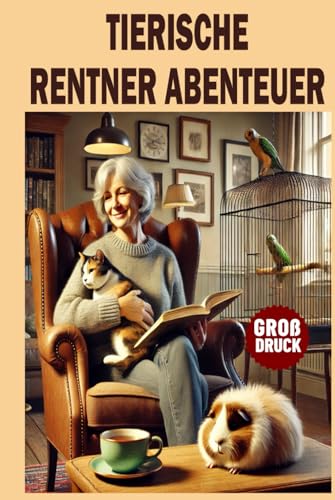 Tierische Rentnerabenteuer: 30 humorvolle Kurzgeschichten über ungewöhnliche Haustiere und ihre witzigen Erlebnisse (Momente des Lebens: Zeitlose Kurzgeschichten für Senioren) von Independently published