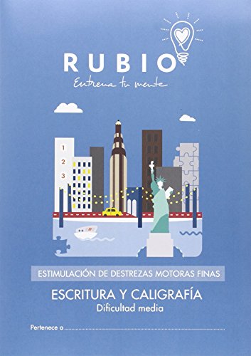 Estimulación de destrezas motoras finas: escritura y caligrafía (dificultad media) von RUBIO