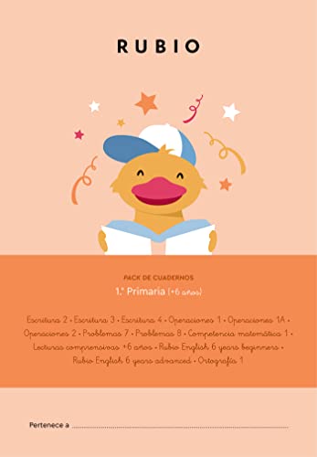 Pack de cuadernos 1.º de Primaria (+6 años)