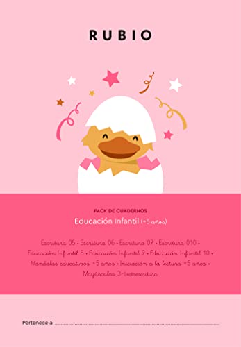 Pack de cuadernos Educación Infantil (+5 años) von Editorial Rubio