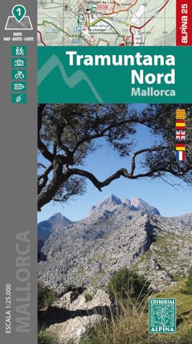 Tramuntana Nord: 1:25000 (ALPINA 25) von Alpina Editorial