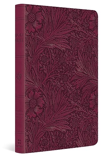 Holy Bible: Esv Value Thinline Bible Trutone, Raspberry, Floral Design von Crossway Books