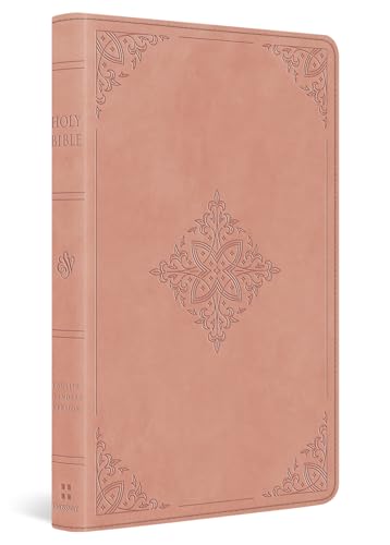Holy Bible: English Standard Version, Blush Rose, Trutone, Fleur-de-lis Design, Large Print, Value, Thinline von Crossway Books