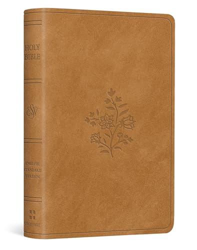 Holy Bible: Esv Vest Pocket New Testament With Psalms and Proverbs Trutone, Nubuck Caramel, Wildflower Design von Crossway Books