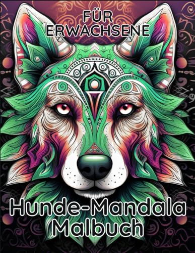 Hunde-Mandala-Malbuch für Erwachsene: Anti-Stress-Aktivität zur Entspannung und Entwicklung der Kreativität für Erwachsene von Independently published