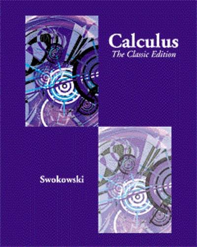 Calculus: The Classic Edition von Brooks/Cole