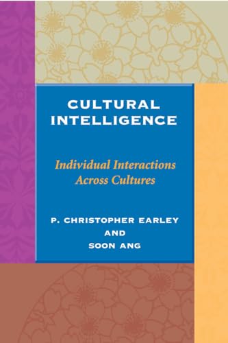 Cultural Intelligence: Individual Interactions Across Cultures (Stanford Business Books (Paperback)) von Stanford Business Books
