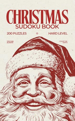 Sudoku Christmas Edition - 200 Hard Sudoku Books for Adults Large Print: The Perfect Stocking Stuffer for Seniors Sudoku Christmas Edition - 200 Hard Sudoku Books for Adults Large Print: The Perfect Stocking Stuffer for Seniors von Independently published