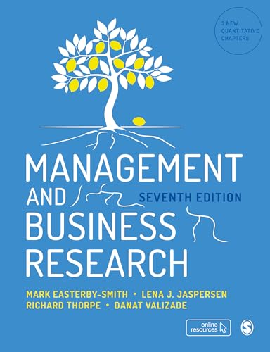 Management and Business Research von Sage Publications