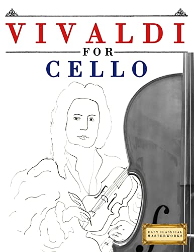 Vivaldi for Cello: 10 Easy Themes for Cello Beginner Book