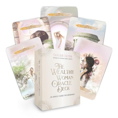 The Wealthy Woman Oracle Deck: Divine Guidance and Empowerment for Prosperity (44 Full-color Cards and 96-page Guidebook)