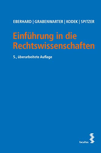 Einführung in die Rechtswissenschaften von facultas.wuv Universitts