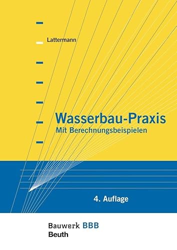 Wasserbau-Praxis: Mit Berechnungsbeispielen Bauwerk-Basis-Bibliothek von Beuth Verlag