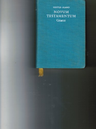 Bibelausgaben, Novum Testamentum Graece (Nr.5100) (Greek New Testaments)