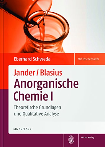 Jander/Blasius, Anorganische Chemie I: Theoretische Grundlagen und Qualitative Analyse