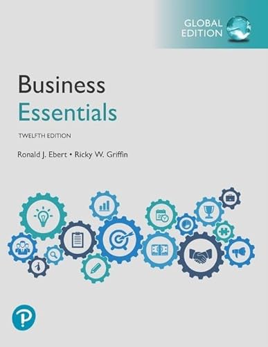 Business Essentials plus Pearson MyLab Business with Pearson eText, Global Edition, m. 1 Beilage, m. 1 Online-Zugang; .