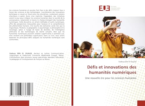 Défis et innovations des humanités numériques: Une nouvelle ère pour les sciences humaines von Éditions universitaires européennes