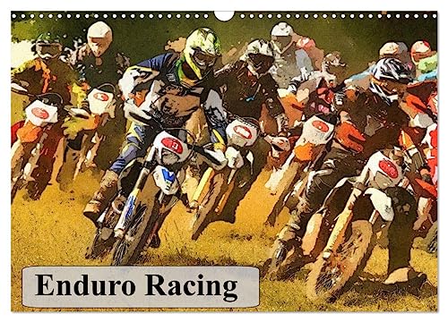 Enduro Racing (Wall Calendar 2025 DIN A3 landscape), CALVENDO 12 Month Wall Calendar: The Calendar for the Enduro enthusiast