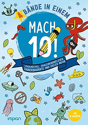 Mach 10!: 4 Bände in einem: Detektivclub | Astronauten, Sterne, Laserschwert | Unsere Erde | Abenteuer Ozean (DUDEN)