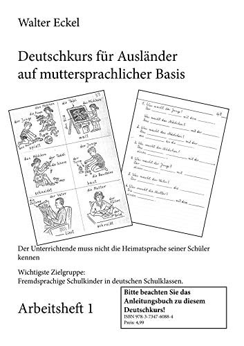 Deutschkurs für Ausländer auf muttersprachlicher Basis - Arbeitsheft 1 von Books on Demand GmbH