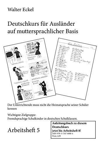 Deutschkurs für Ausländer auf muttersprachlicher Basis - Arbeitsheft 5 von Books on Demand