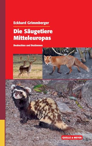 Die Säugetiere Mitteleuropas: Beobachten und Bestimmen (Quelle & Meyer Bestimmungsbücher)
