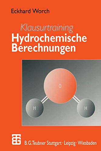 Klausurtraining Hydrochemische Berechnungen (German Edition) von Springer
