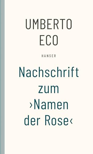 Nachschrift zum ›Namen der Rose‹ von HANSER FACHBUCHVERLAG