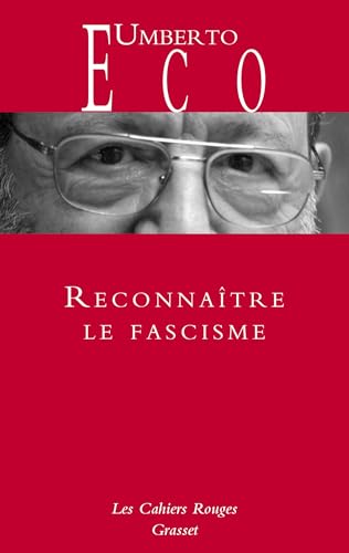 Reconnaître le fascisme: Cahiers rouges von GRASSET