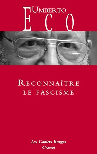 Reconnaître le fascisme: Cahiers rouges