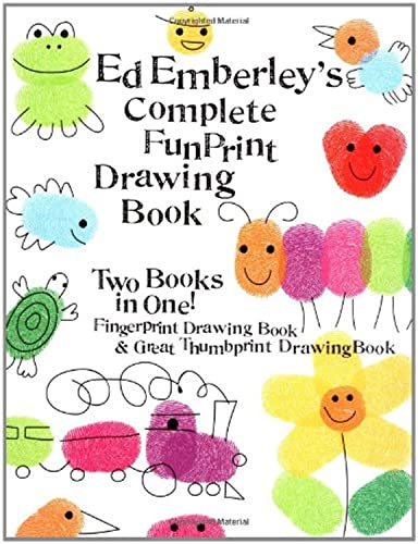 Ed Emberley's Complete Funprint Drawing Book: Fingerprint Drawing Book & Great Thumbprint Drawing Book