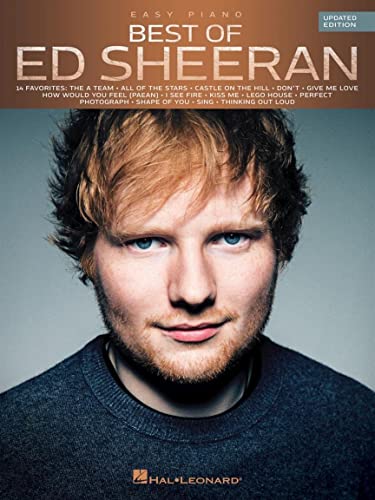 Best Of Ed Sheeran -Updated Edition- (Easy Piano Book): Songbook