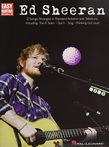 Ed Sheeran For Easy Guitar -Guitar- (Book): Noten für Gitarre: Easy Guitar with Notes & Tab (Easy Guitar Play Along)