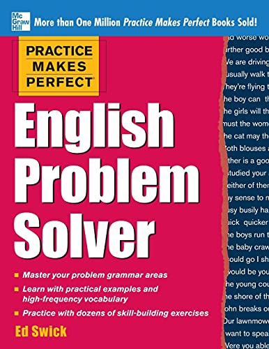 Practice Makes Perfect English Problem Solver: With 110 Exercises