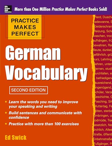 Practice Makes Perfect German Vocabulary (Practice Makes Perfect Series)