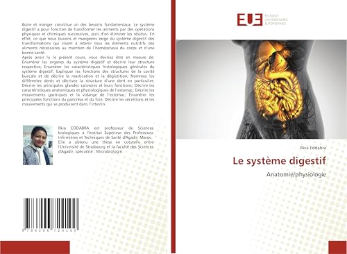 Le système digestif: Anatomie/physiologie von Éditions universitaires européennes