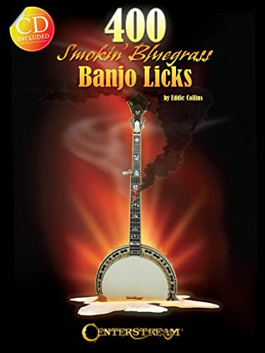 400 Smokin' Bluegrass Banjo Licks: Noten, CD für Banjo