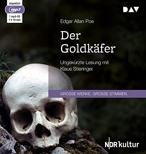 Der Goldkäfer: Ungekürzte Lesung mit Klaus Stieringer (1 mp3-CD) von Der Audio Verlag, Dav