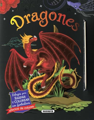 Dragones. Dibujos para raspar y colorear von SUSAETA