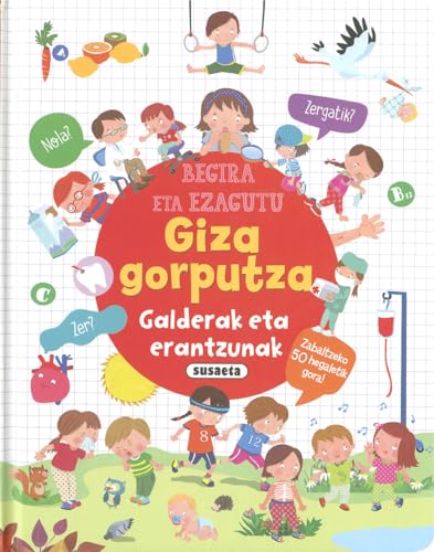 Giza gorputza galderak eta erantzunak (Begira eta ezagutu) von SUSAETA