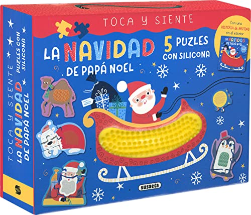 La Navidad de Papá Noel (Puzles con silicona)