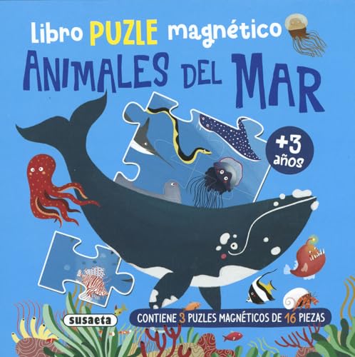 Libro puzle magnético. Animales del mar von SUSAETA