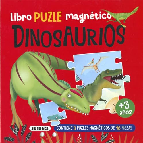 Libro puzle magnético. Dinosaurios von SUSAETA